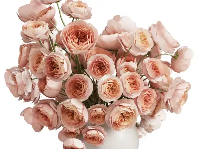 Flower In Vase 63 3D model