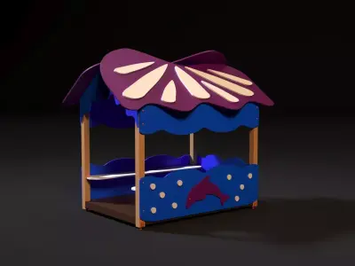 Childrens play house 3D model purchase
