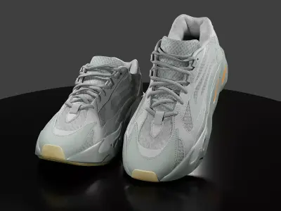 Yeezy 700 V2 Inertia 3D model