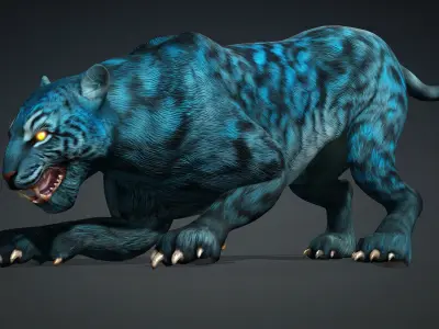Leopard Hybrid-B2 3D model