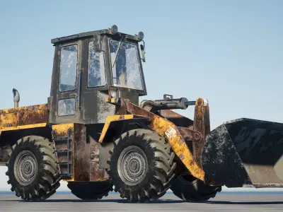ZBL Loader v1 - Unreal Engine Project Low-poly 3D model