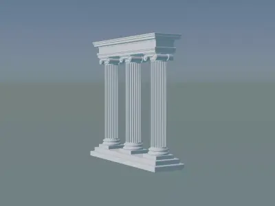 Column Pillars 3D print model