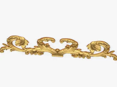 Classic decor ornament 289 3D model