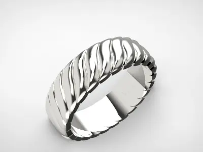 Eternity-Bands-Rings 3D print model