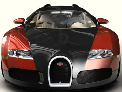 Bugatti Veyron 3D model