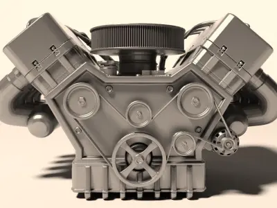 engine for 3DPrint 3D print model