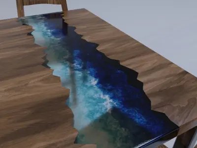 Tavolo Ocean View 3D model