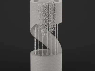 Interior Fountain 3D model