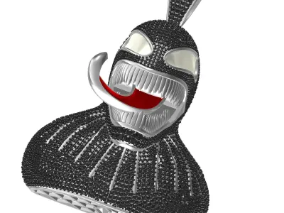 Venom Pendants Hip Hop 3D print model
