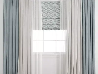 curtain 491 3D model