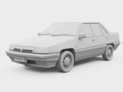 Proton Saga Magma 12v 3D model