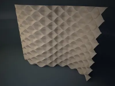 06 PARAMETIC PATTERN Low-poly 3D model