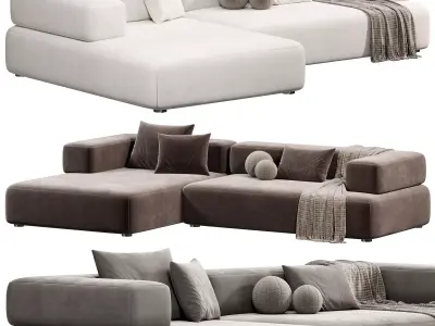 CHOLET Sectional Sofa 2 3D model