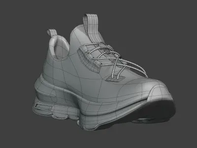 High quality Sneaker Model 3D model
