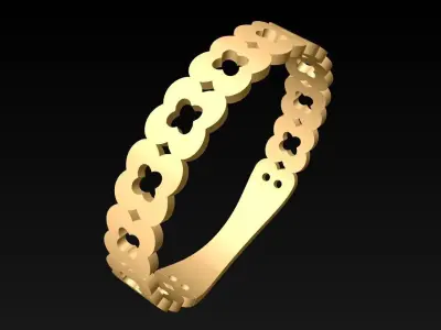 Diamond Ring - Womens Rings - N222928 Free 3D print model