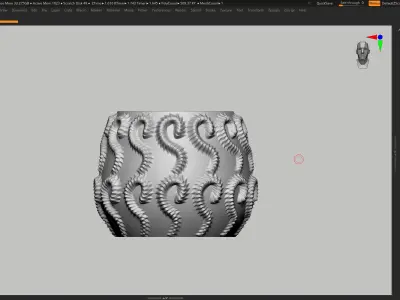 vase 3d print 550  3D print model