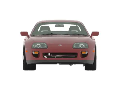 Toyota Supra Turbo 1996 MKIV 3D model