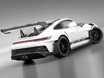 PORSCHE 911 GT3 RS 992 WEISSACH 2023 3D model