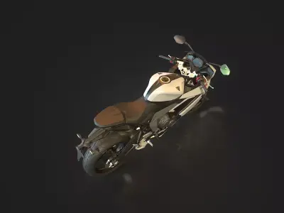Base model  Triumph Daytona 660 2024 3D model