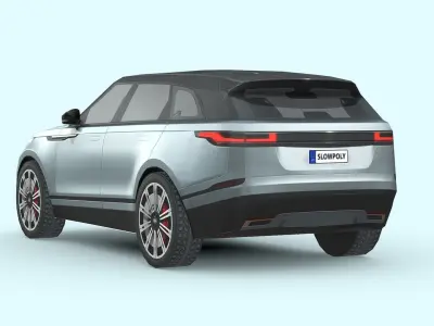 Land Rover Range Rover Velar Low-poly 3D model