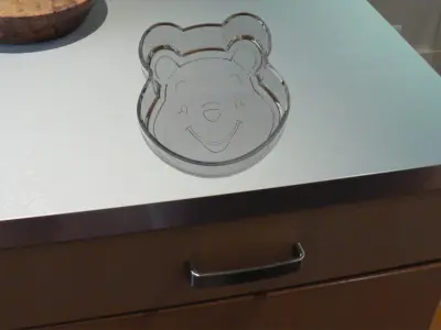 bear small bow for 3dprinting 3D model