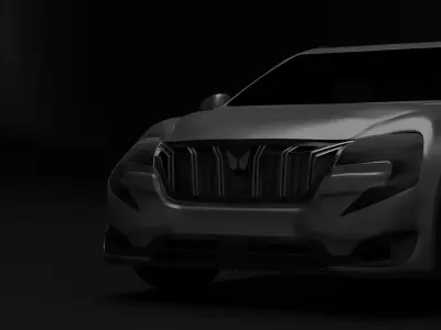 XUV700 Low-poly 3D model