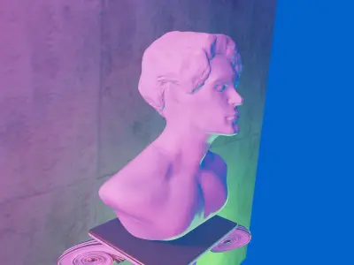 GREEK SCULPTURE  3D model