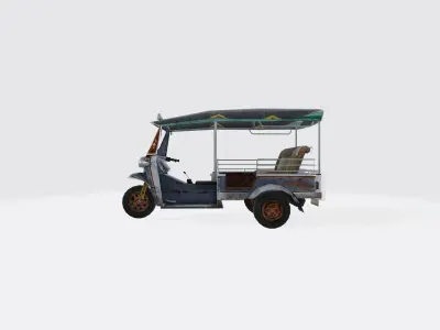 Vehicle Tutu Skin Default Low poly model Low-poly 3D model