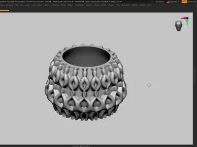 vase 3d print 418  3D print model