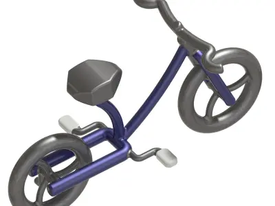 Stylish Bicycle 3D print model