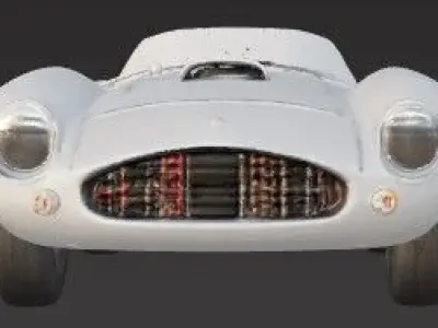 Retro Style Classic Car Model  3D Collectible Piece 3D print model