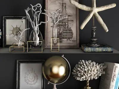 Decor set 16 3D model