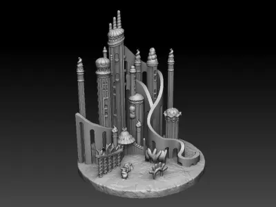 Atlantica little mermaid 3D print model