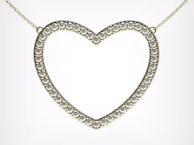 Pendant 2024-007 3D print model 3D print model