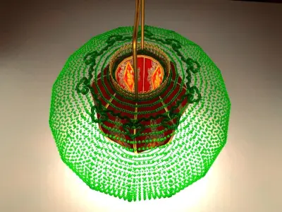 Chinese Lantern 3D model 14