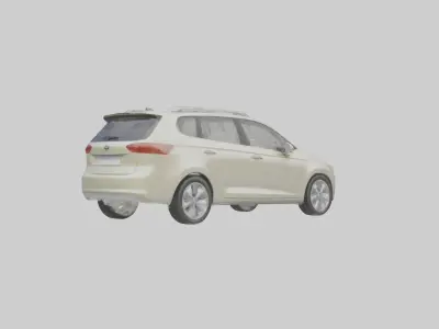 Ecoefficient Family Car model 3D model