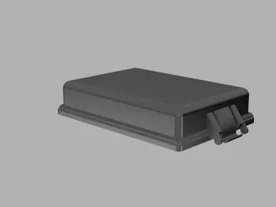 Dodge Challenger SRT Hemi Fuse Box Cover 3D printable 3D print model