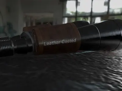 Classic Binocular Free 3D model