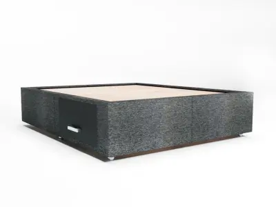 Luxury Velvet Divan  Free 3D print model