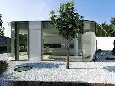 LUGANO HOUSE sketchup 3D model
