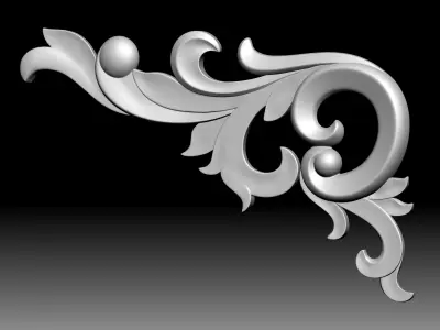 European Carving 2 3D model