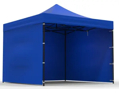 Event Tent 3x3 Modular Pop Up Canopy 3D model