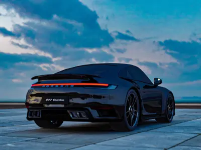 Porsche 911 Turbo S  3D model