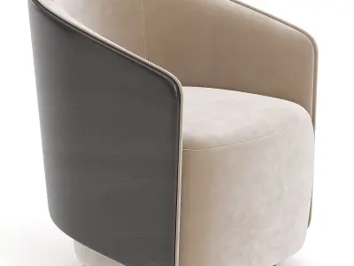 armchair Low-poly 3D model purchase
