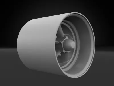 AR VN105 Torq Thrust D 3D print model