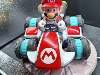 mario kart 3D print model