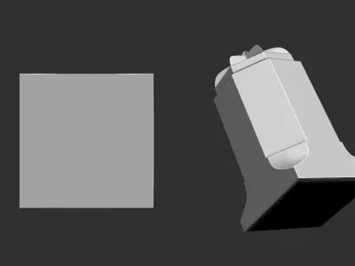 Geometric Column 3D model