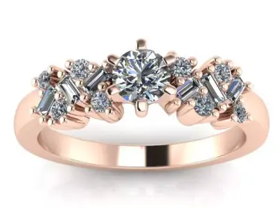 Wedding Ring 3D print model