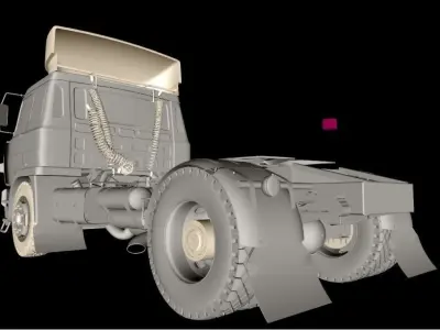  Liaz 110 Low-poly 3D model