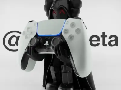 Kaws Darth Vader Controller Stand Play Station Xbox for Print 3D print model